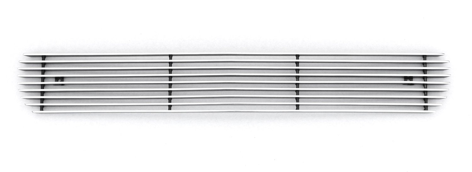 2011-2014 Silverado HD T-Rex Grilles Billet Bumper Grille, Polished, 2 Pc, Bolt-On, Top Bumper Opening - PN #25114