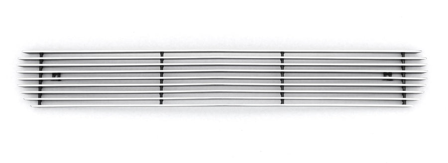 2011-2014 Silverado HD T-Rex Grilles Billet Bumper Grille, Polished, 2 Pc, Bolt-On, Top Bumper Opening - PN #25114