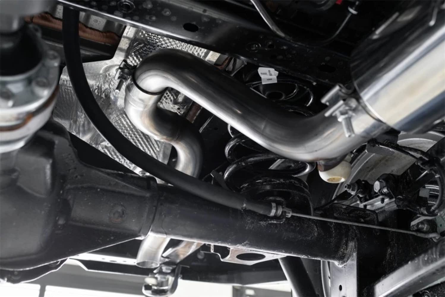 18-20 Jeep Wrangler JL MBRP 2.5in Single Rear Exit Cat Back Exhaust - Aluminum