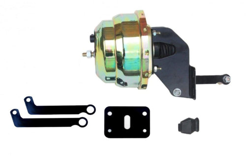 8 Inch LEED BRAKES Dual Power Booster With Bracket Kit (Zinc)