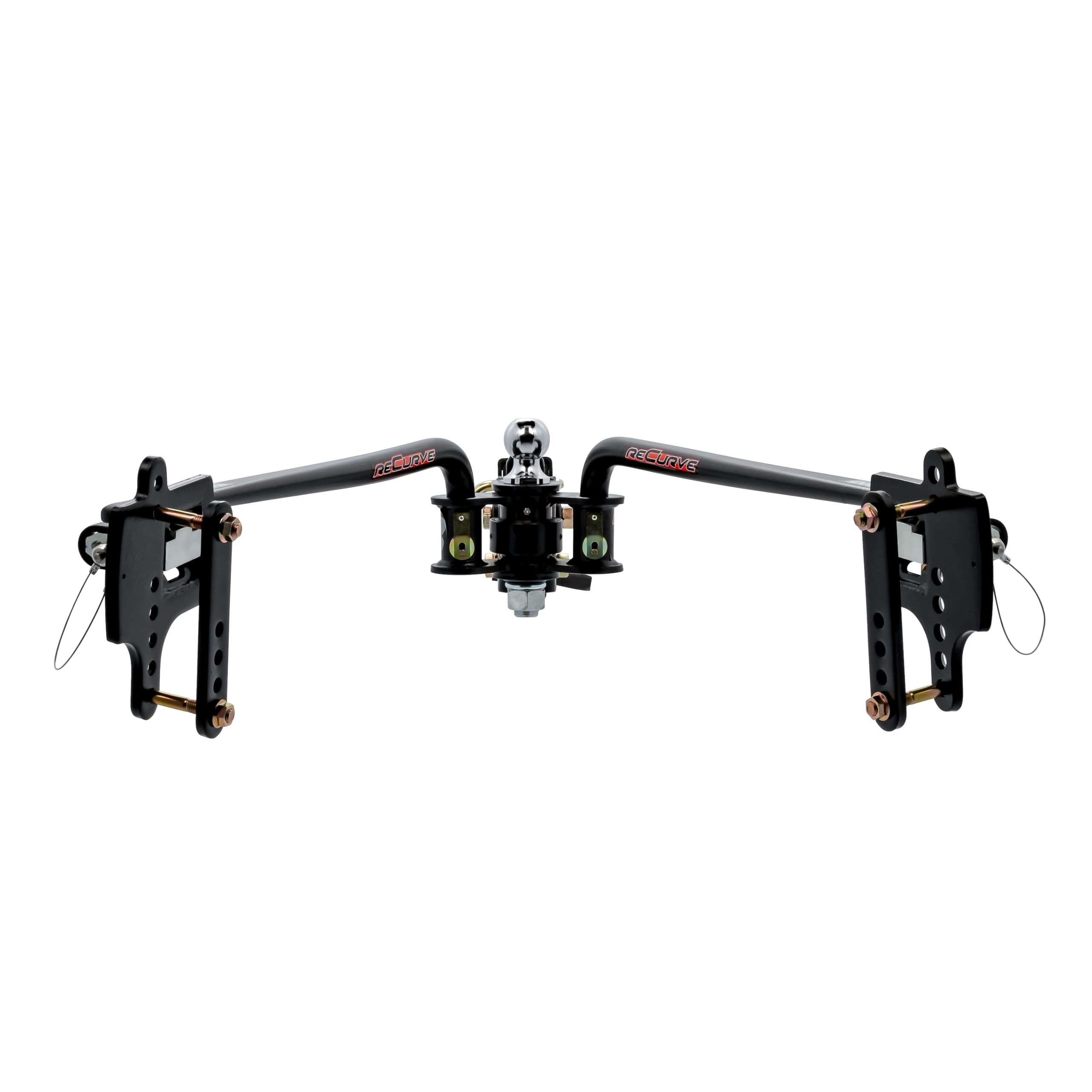 Eaz-Lift Camco ReCurve R3 1,200lb Camper/RV Weight Distribution Hitch |-Features Adjustable Sway Control & Includes 2-5/16" Hitch Ball w/15,000lb Max Rating - 1,400lb Max Tongue Weight Rating (48753)