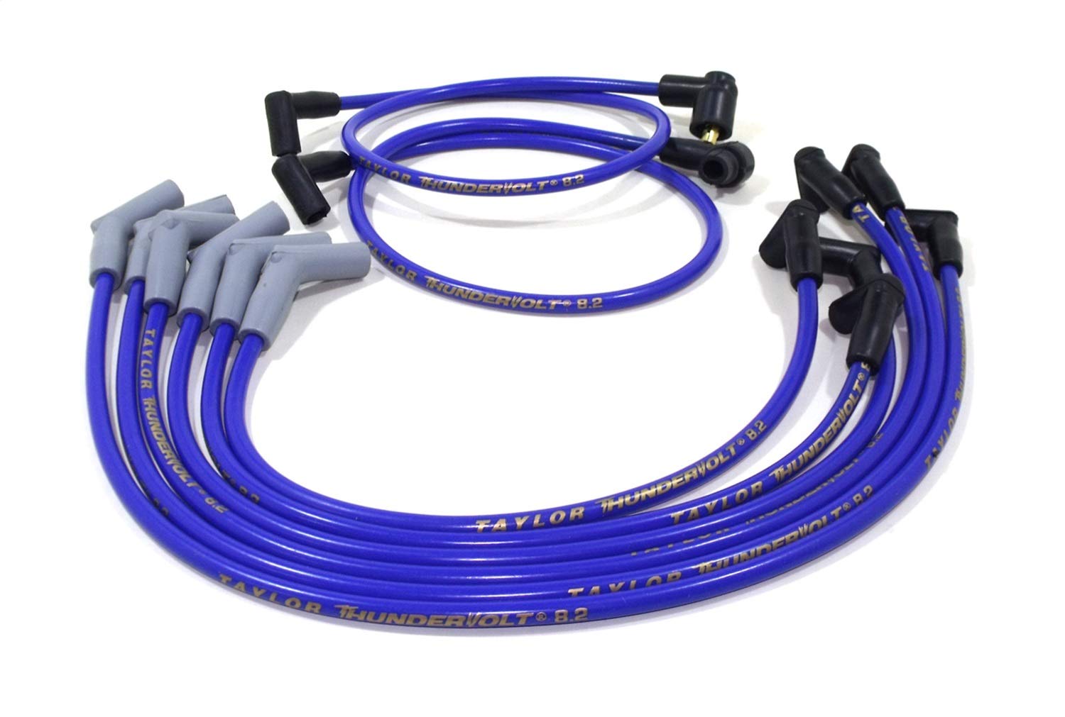 Thundervolt 8.2 Taylor Cable custom 6 cyl blue
