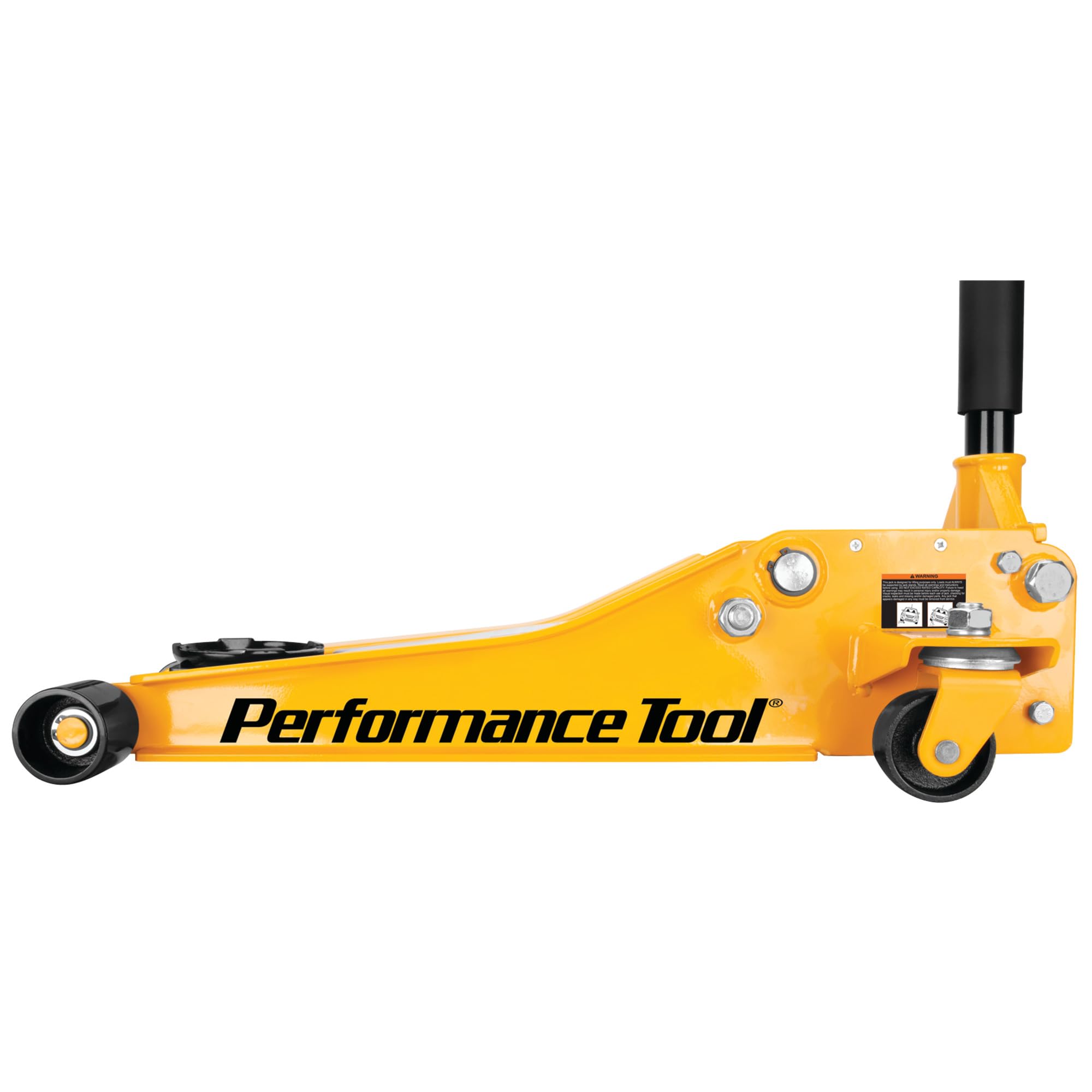 Hydraulic Bottle Jack Performance Tool W1617 with Steel Lifting Saddle and Swivel, 3-1/8-Inch to 19-7/8-Inch, 6,000 lb Capacity