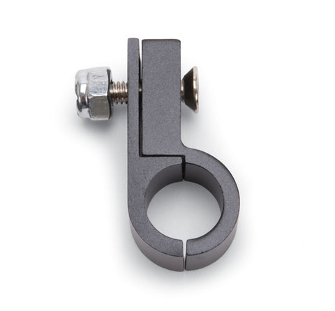 BLACK ANODIZE LINE CLAMP FOR -6 TUBING