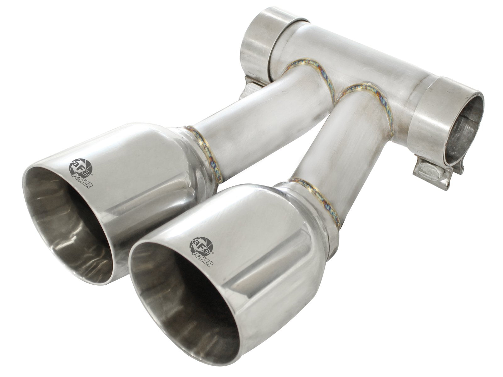 304 Stainless Steel aFe Polished Exhaust Tip Assembly for Porsche Boxster S H6-3.4L Engine