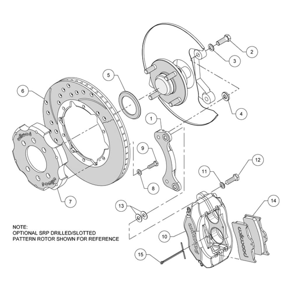 Brake Kit Wilwood 140-11704-D