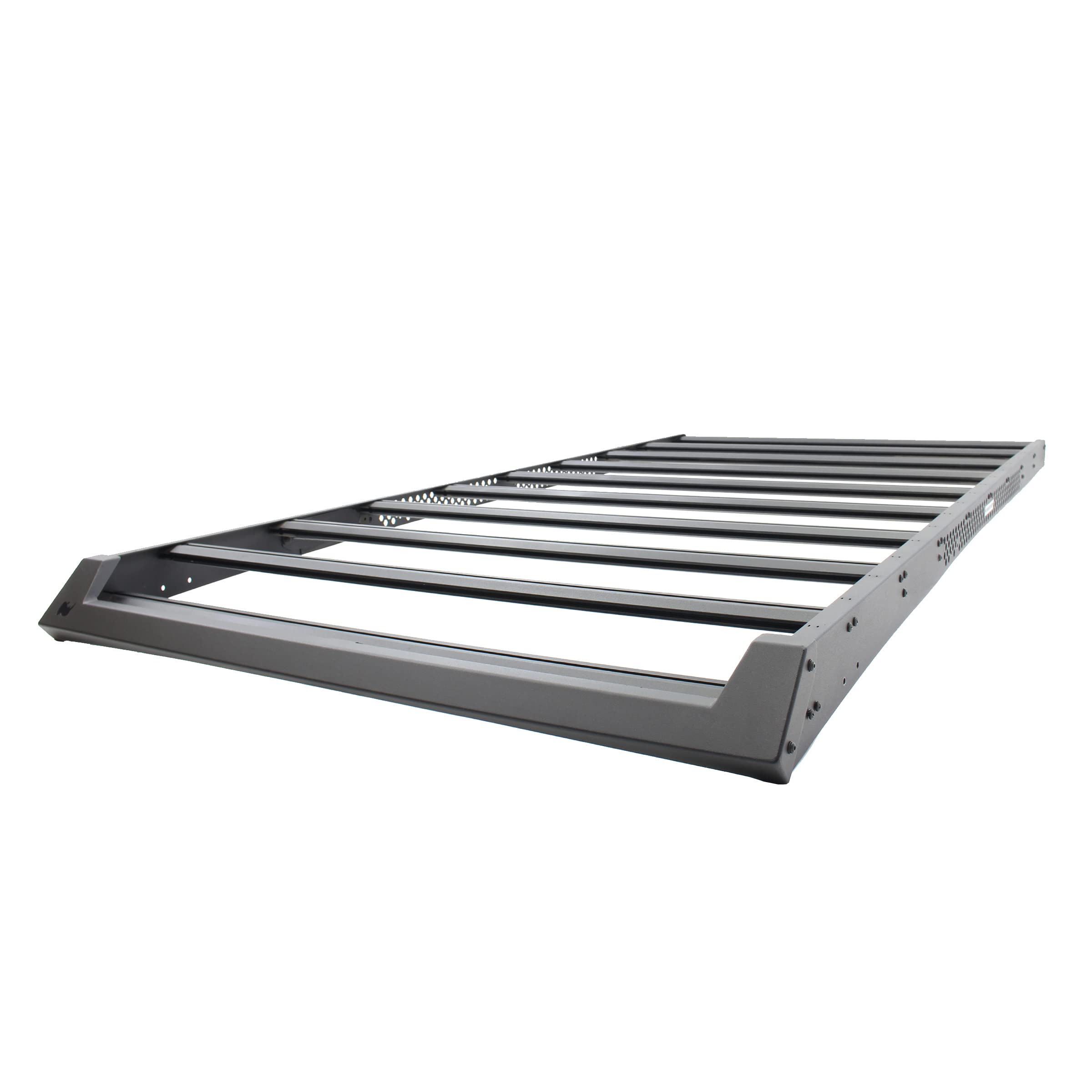 Ceros Go Rhino Low Profile Roof Rack | Aluminum, Textured Black | 5933001T | Fits 2010 - 2023 Toyota 4Runner