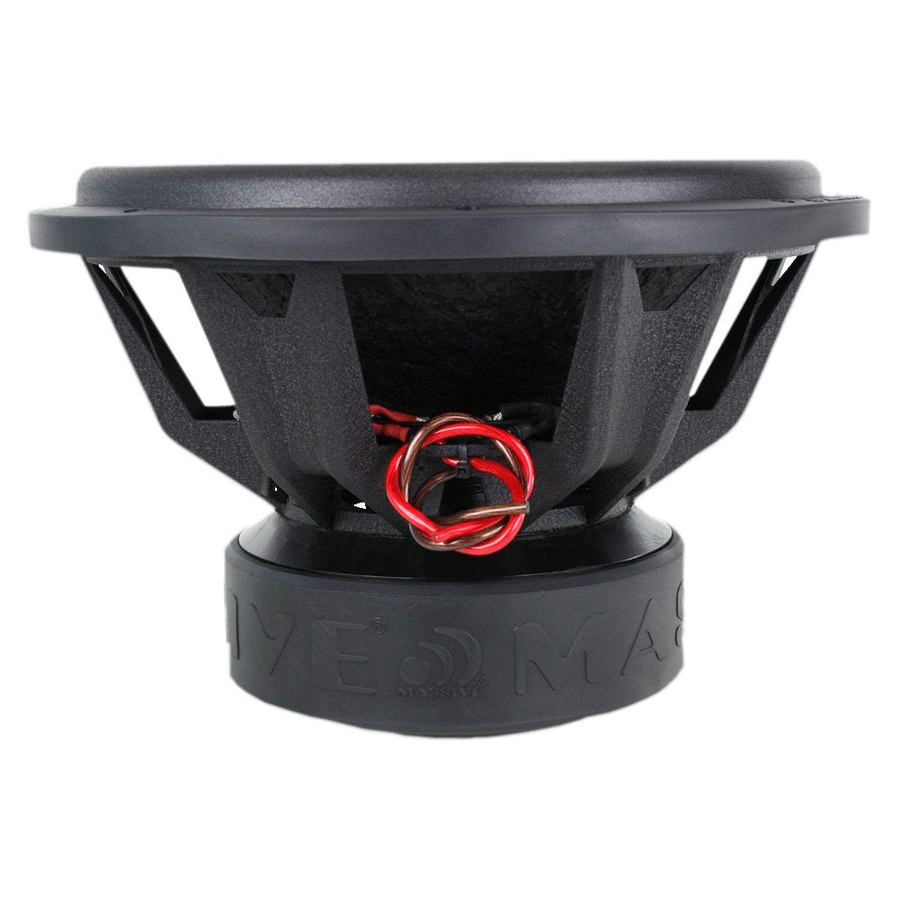 HIPPOXL122 Massive Audio – 12 Inch Car Audio Subwoofer, High Performance Subwoofer for Cars, Trucks, Jeeps - 12" Subwoofer 2000 Watt RMS, 4000w MAX Dual 2 Ohm, 3 Inch Voice Coil. Sold Individually