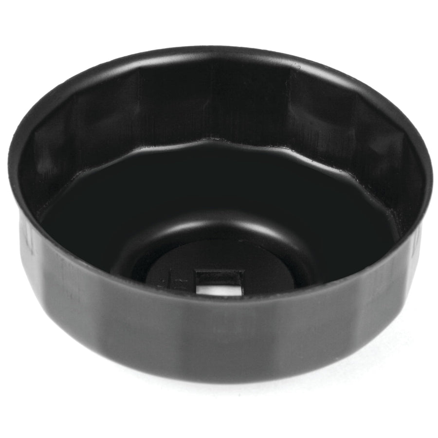W54068 Performance Tool 80mm, 15 Flutes Steel Oil Filter Wrench for 3/8-Inch Drive Tool, Multiple Brands Compatible