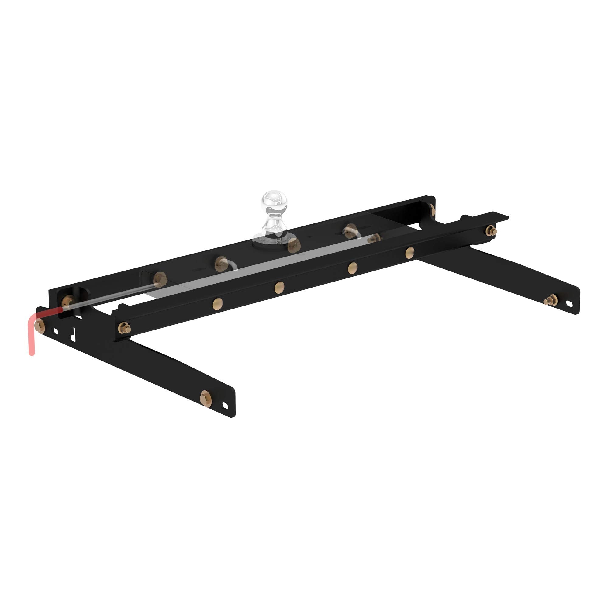 Under-Bed CURT 60635 Gooseneck Installation Brackets, Fits Select Dodge Ram 1500, 2500, 3500