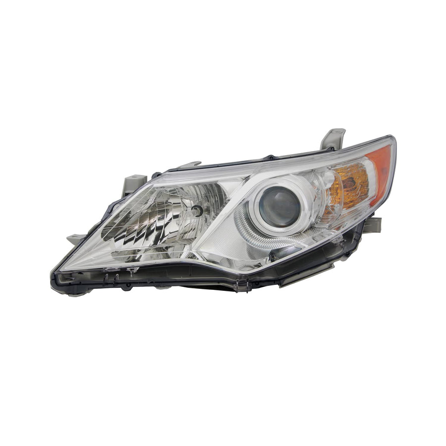 Left TYC Headlight Assembly Compatible with 2012-2014 Toyota Camry