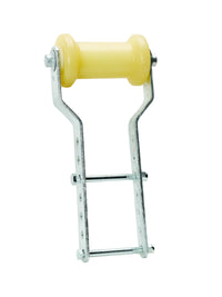 Trailer Adjustable CE Smith Keel Roller Bracket Assembly - Durable Boat Trailer Accessory - 3" - Yellow (32013G)