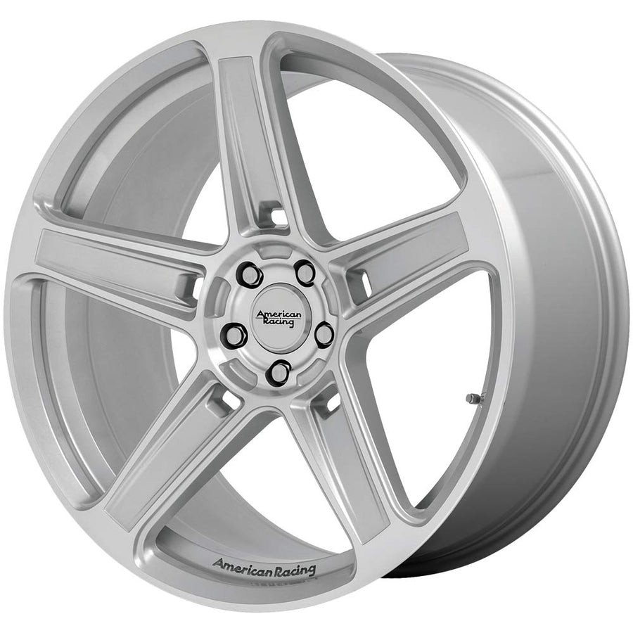 AR936 American Racing 0X9.5 Hellion 5X115 MACH-SLV 15MM AR93629515415