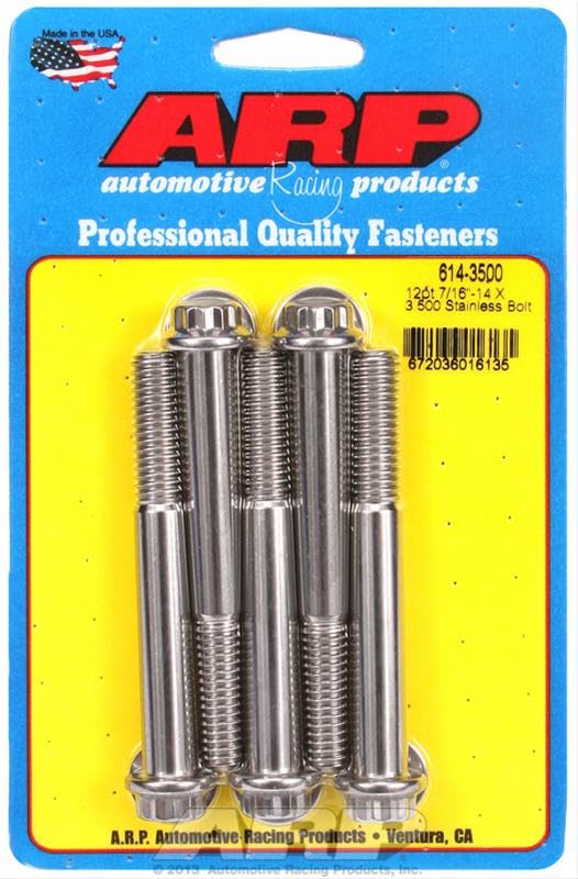 Hex Bolt, ARP (614-3500) Stainless Steel