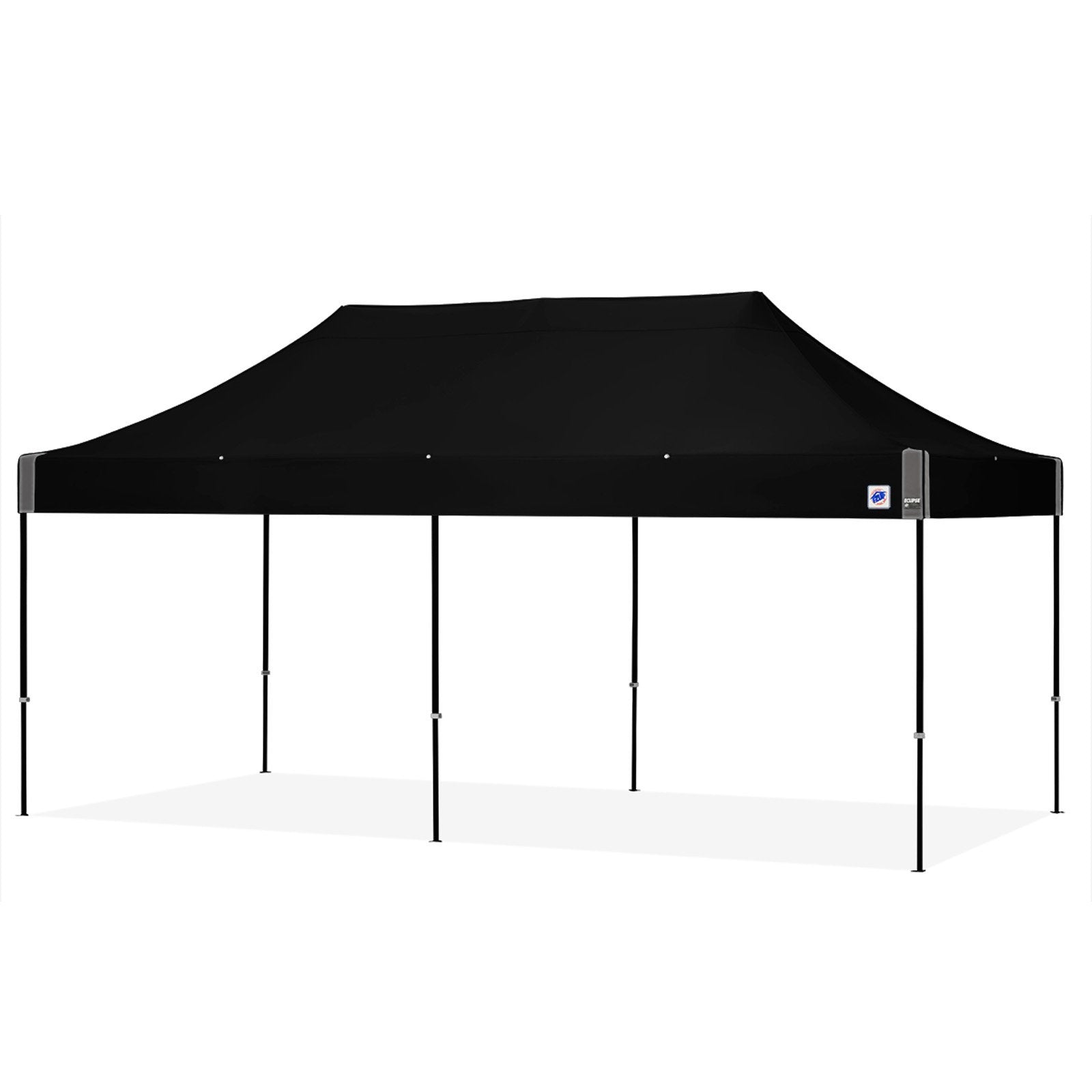 E-Z UP Instant Shelter Eclipse Canopy, 10' x 20', White Steel Frame and Professional Grade White Top