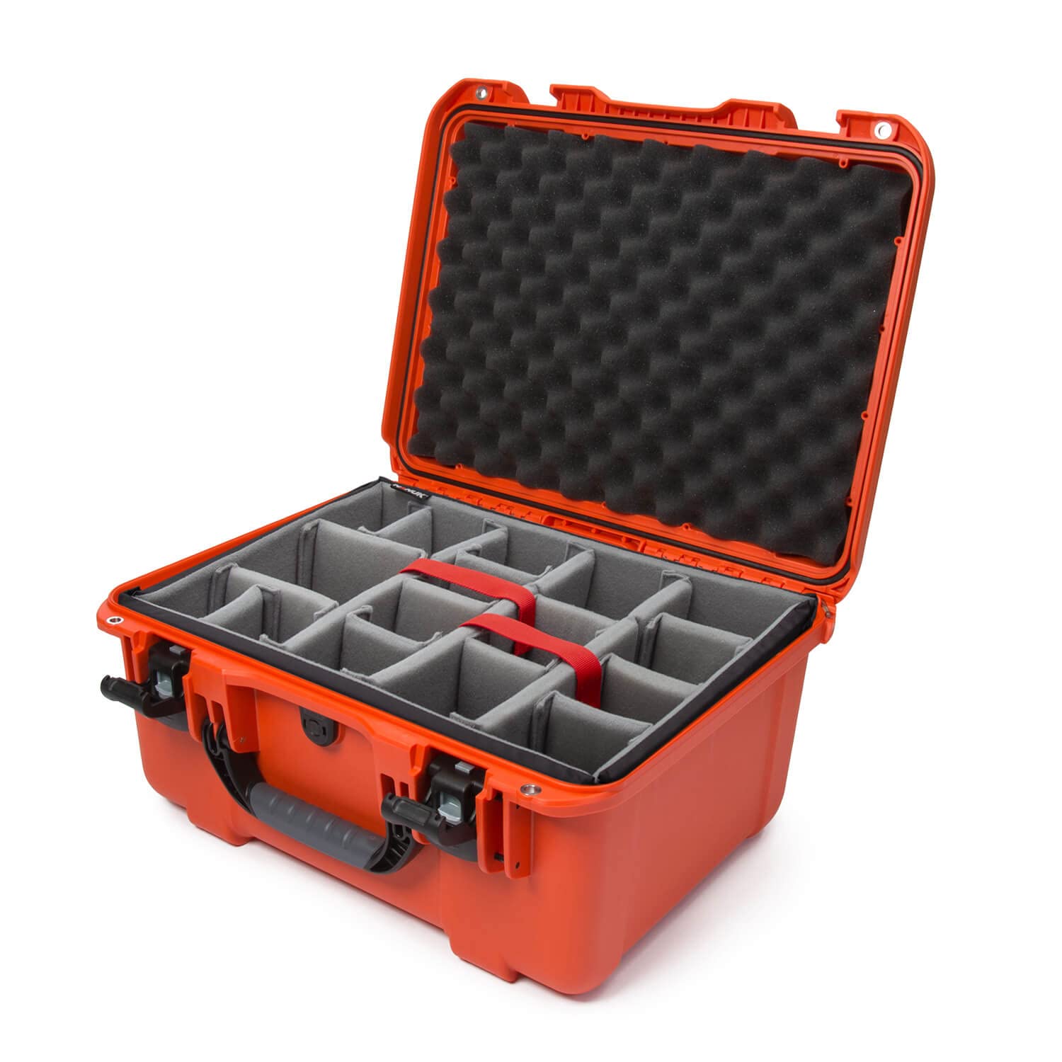 Waterproof Nanuk Hard Case 933 with Padded Dividers - Orange