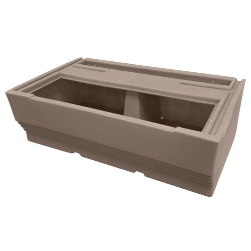 BM1144-1B-1725 Wise Premier Series Pontoon 36-Inch Bench Base Only, Mocha Java