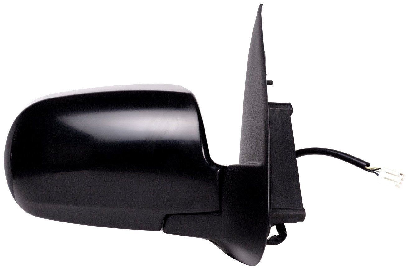 Fit System Mirror Passenger Side for Mazda Tribute, Black, Foldaway, Power