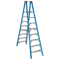 Twin Platform Ladder, Werner (PT6008) Fiberglass