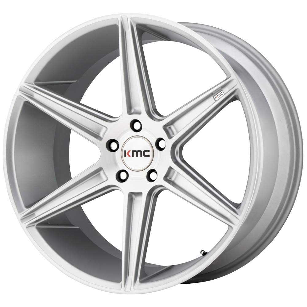 KMC 22X10.5 KM711 5X4.5 BRUSHED SLV 40MM - KM71122512440