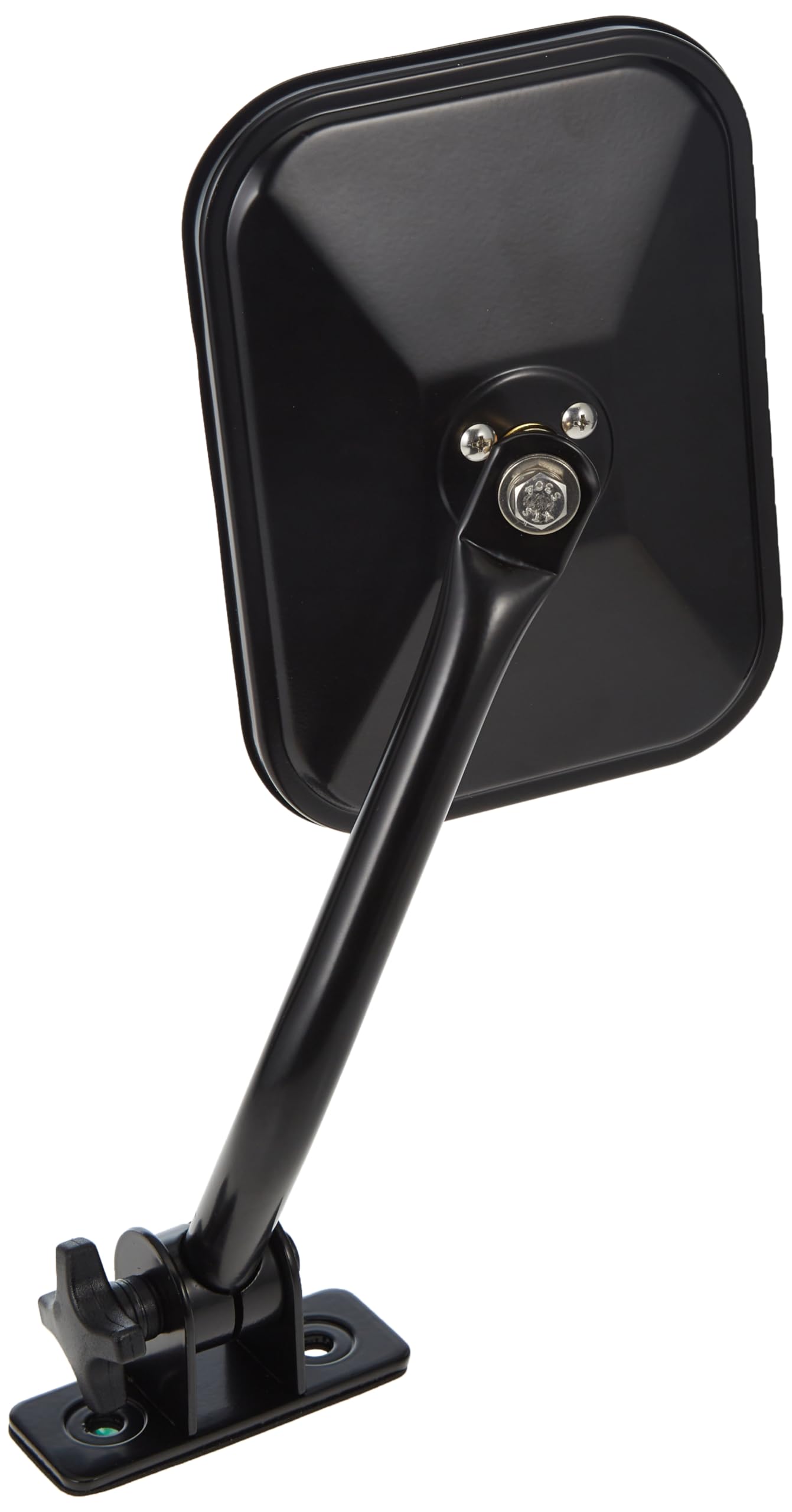 Quick Release Mirror, Rugged Ridge Rectangular, Black | 11025.13 | Fits 1997-2018 Jeep Wrangler