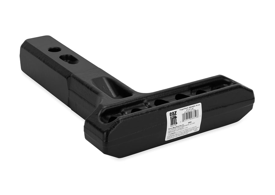 Eaz-Lift Camco 48650 Weight Distribution Forged Adjustable Shank - Hi-Low 2" x 2" x 12"L 2.5" Drop 5.5" Rise