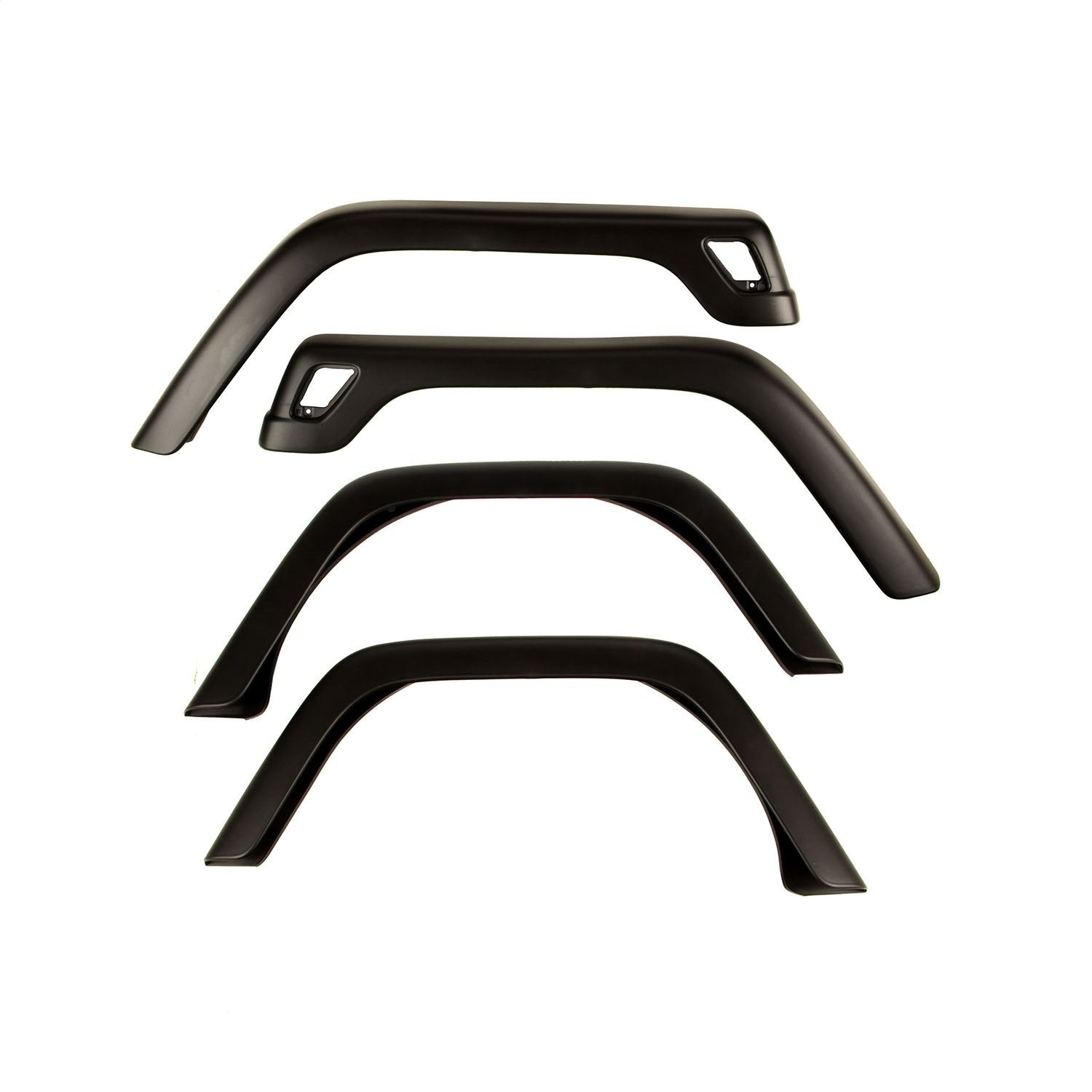 11603.02 | Omix-Ada | Fender Flare Kit, 4 Piece, Factory Style | OE Reference: 55254918K | Fits 1997-2006 Jeep Wrangler TJ