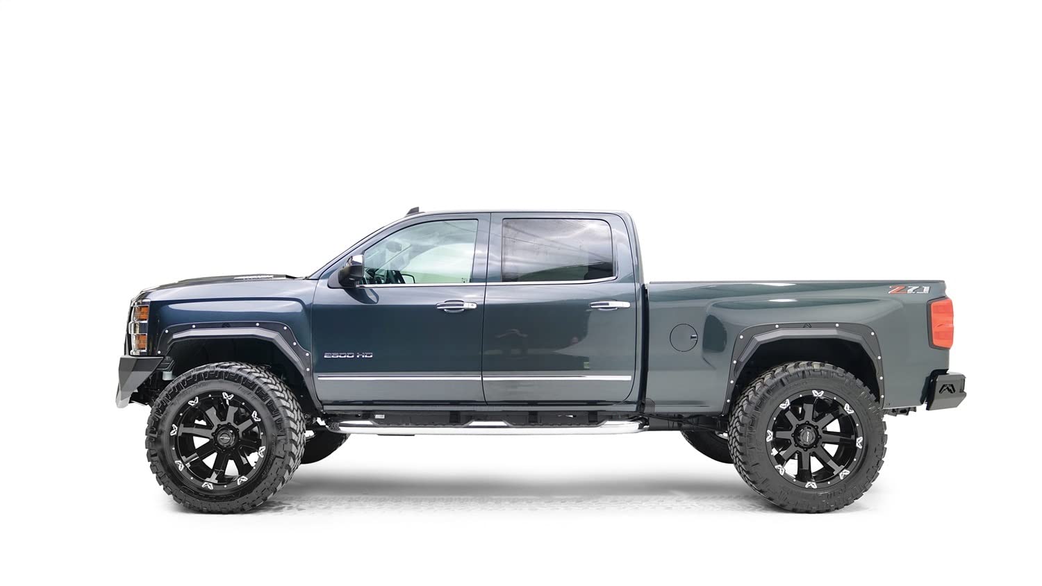 Open Fender System 15-17 Chevy Hd 2500 or 3500 No Flare Bare