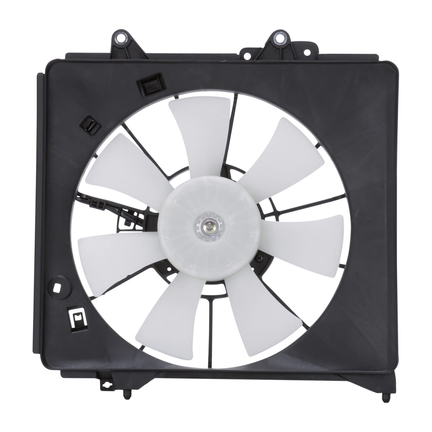 Cooling Fan Assembly TYC 611290 Compatible with 2009-2013 Honda FIT, Black