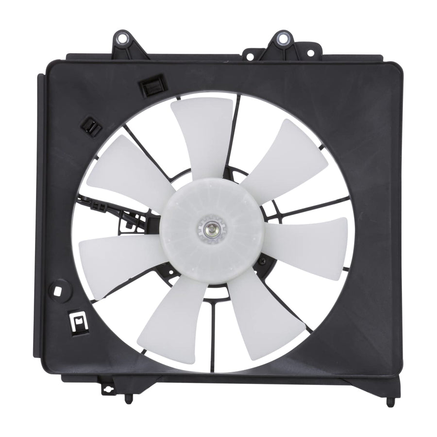 Cooling Fan Assembly TYC 611290 Compatible with 2009-2013 Honda FIT, Black
