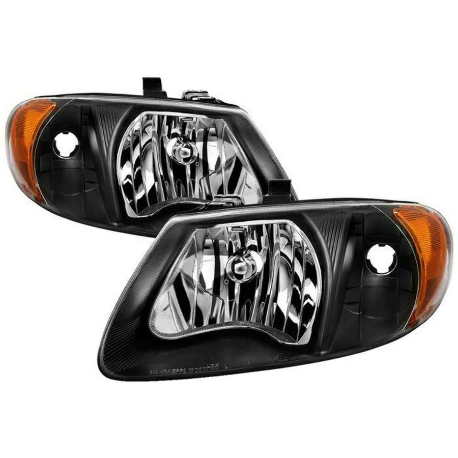Crystal Headlights Xtune (HD-JH-DCA01-AM-BK) (Akkon)