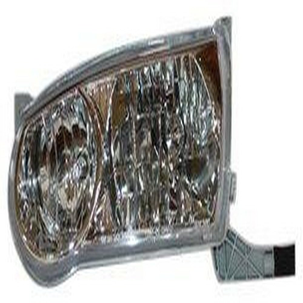 Left Headlight Assembly TYC Compatible with 2001-2002 Toyota Corolla