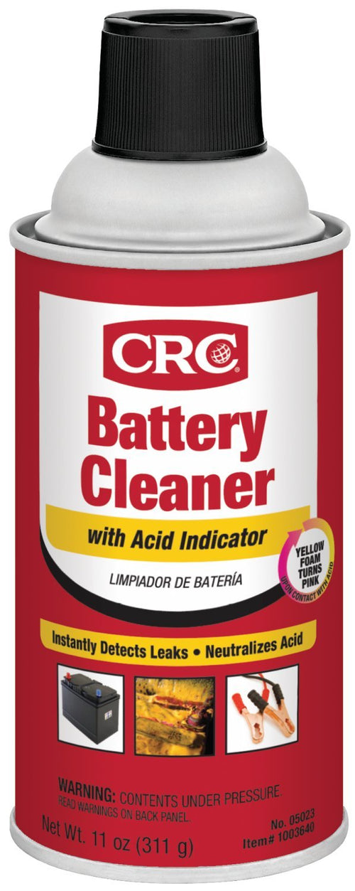 Battery Cleaner CRC 05023 with Acid Indicator - 11 Wt Oz.