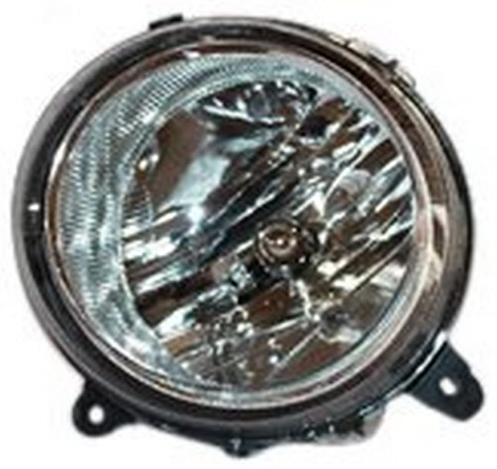 Left TYC Headlight Assembly Compatible with 2007-2010 Jeep Compass
