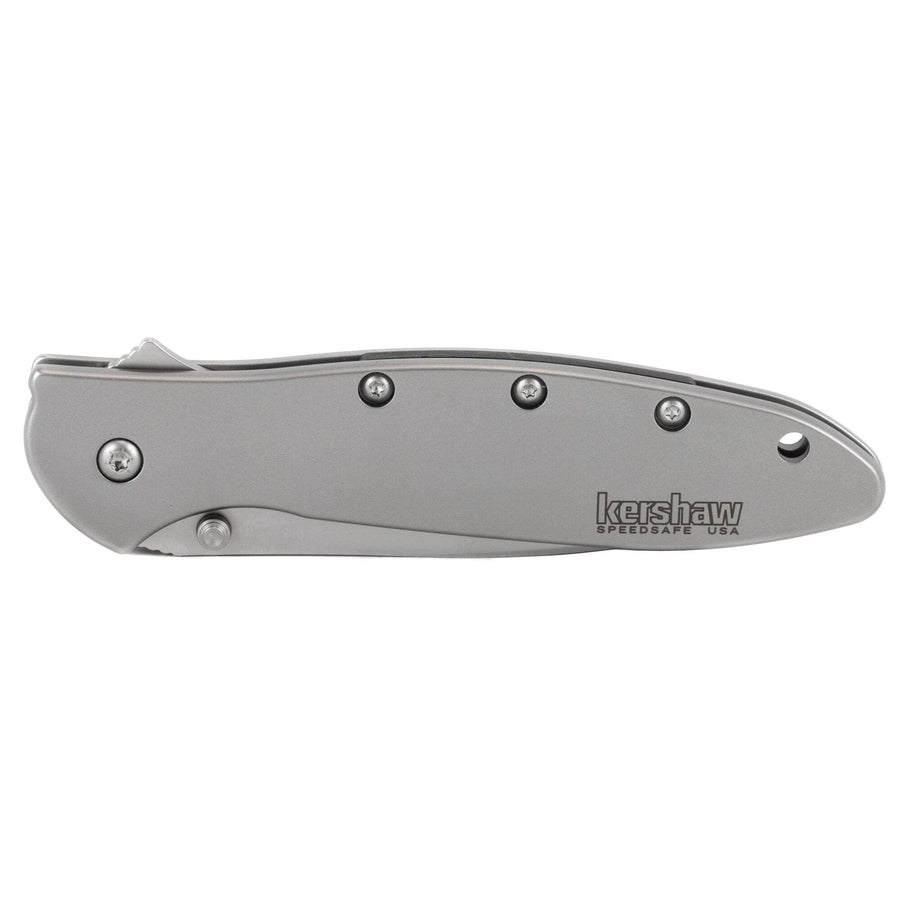 Kershaw Onion Unisex Leek Assisted Flipper Knife Black One Size