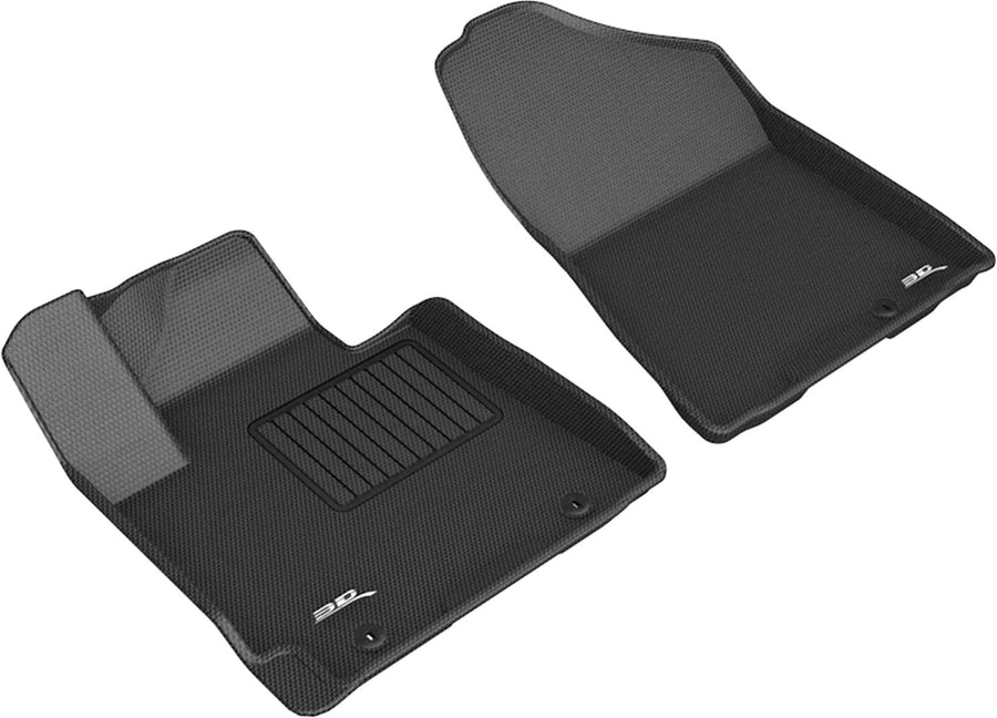 3D MAXpider Kagu Custom Fit Floor Mat (Black) Compatible with Hyundai Tucson 2019-2021 - R1