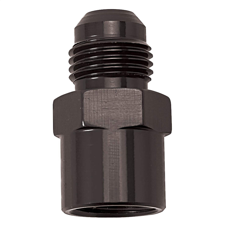 Edelbrock Adapter Fitting M14 X 1.5 Female O-Ring Port To -6 An Flare Blk Anodize 640823