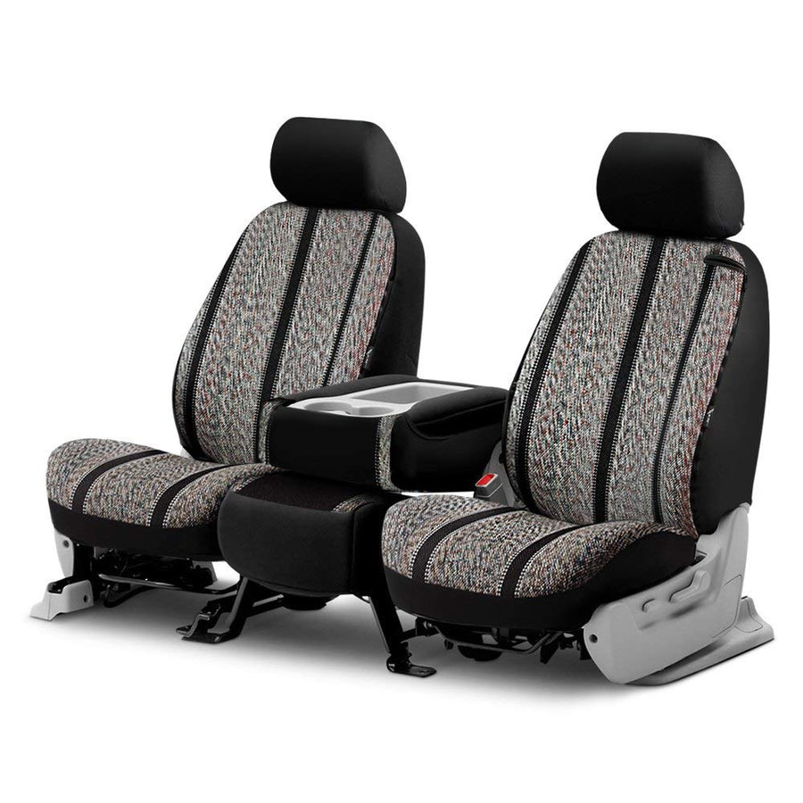 TR49-54 FIA BLACK TR40 Wrangler Black Seat Cover (Front Bucket Seats/Saddle Blanket)