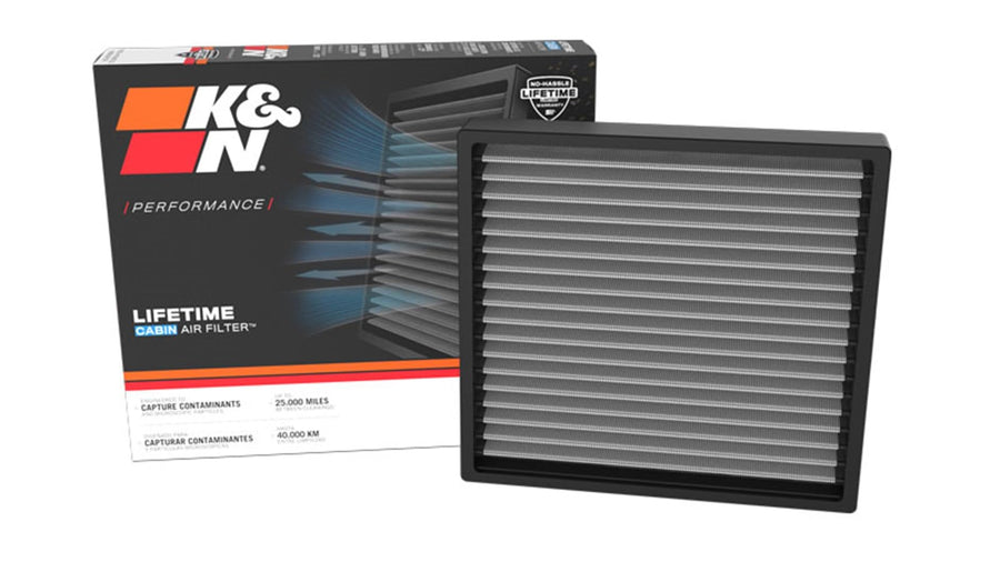 Cabin Air Filter K&N LIFETIME: Premium, Washable, Clean Air for your Cabin: Compatible with 2019-2025 Hyundai: (See Product Description for Select Models), VF2085