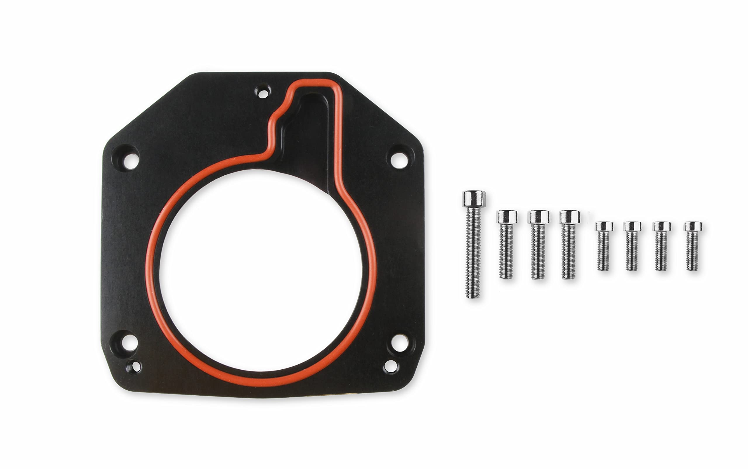 Holley 860026 Sniper EFI Throttle Body Adapter Plate Black