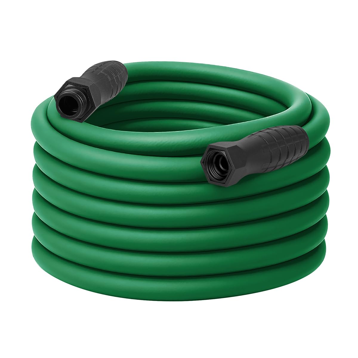 SwivelGrip Flexzilla Colors Garden Hose 5/8 in. x 75 ft., Lightweight All-Weather Water Hose, Durable and Flexible, Leak-Free Connections, Forest Green