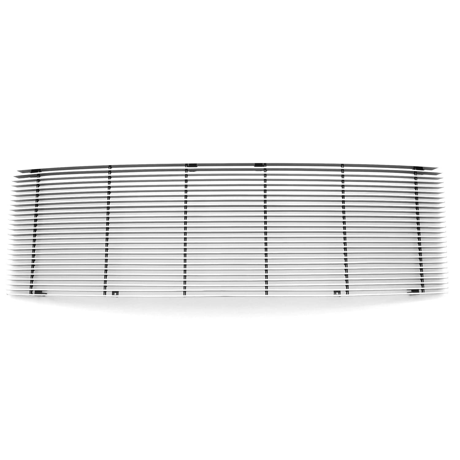 Horizontal T-Rex 20568 Aluminum Polished Finish Billet Grille Insert for Ford F150