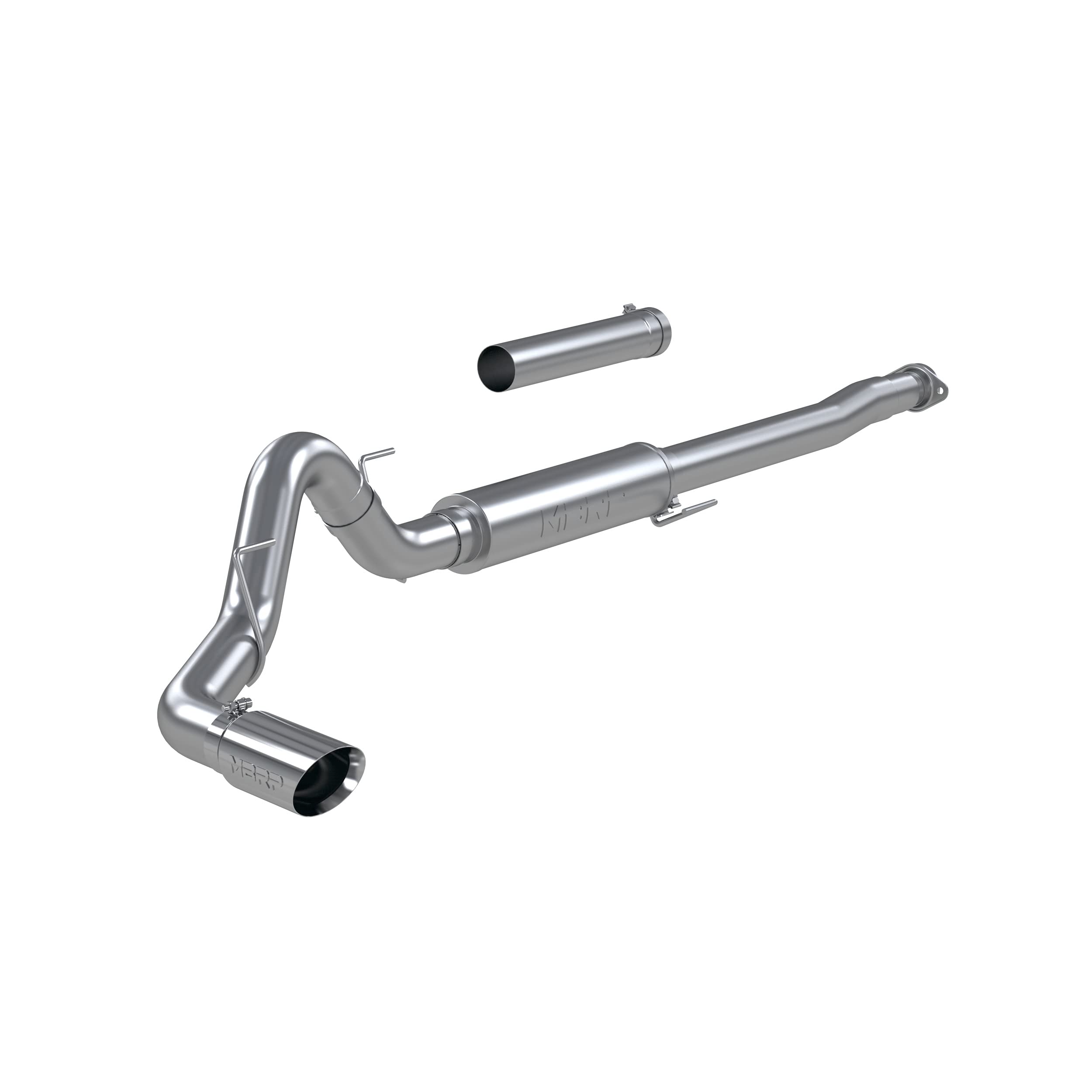 Ford F150 MBRP 2021+ 2.7L/3.5L/5.0L 4in T304 Stainless Steel Cat-Back - RACE VERSION