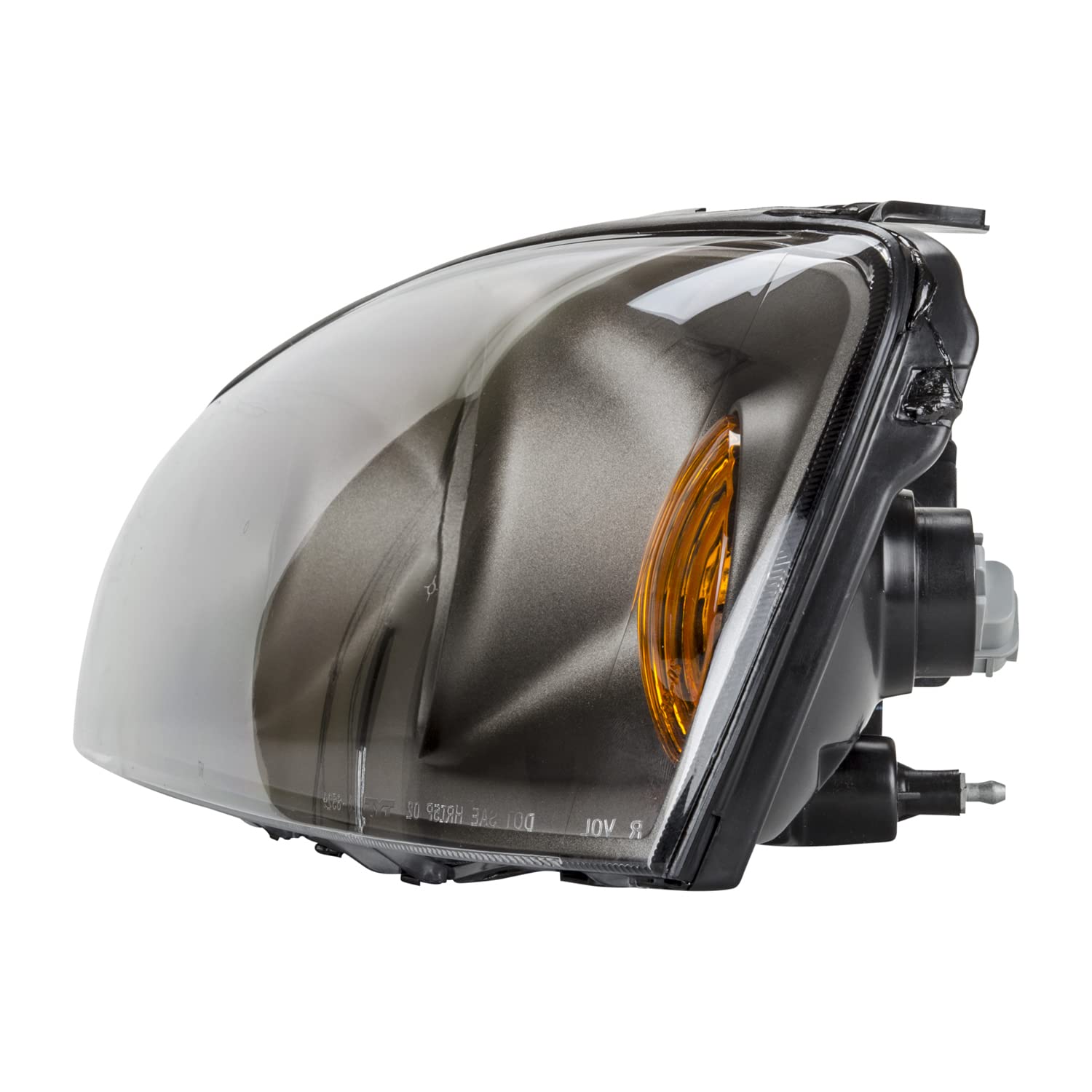 Left TYC Headlight Assembly Compatible with 2004-2006 Hyundai Elantra