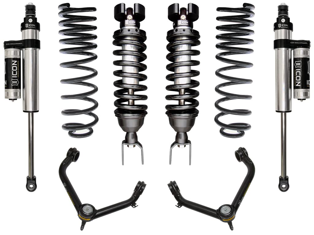 0-1.5" Lift, ICON Stage 4 Suspension System, Tubular UCA, Compatible with 2019-Up Ram 1500, K213104T