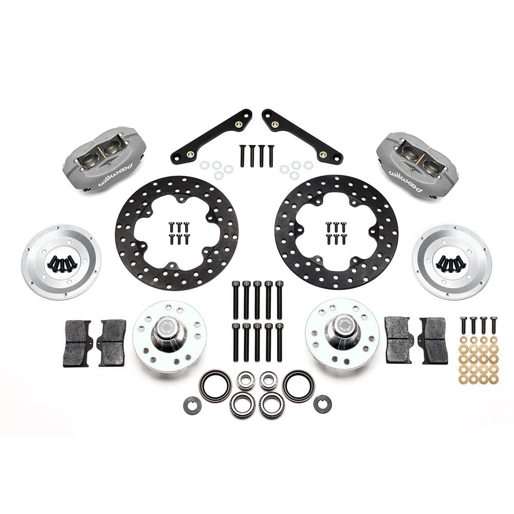 Drilled Rotor FDL Front Drag Kit