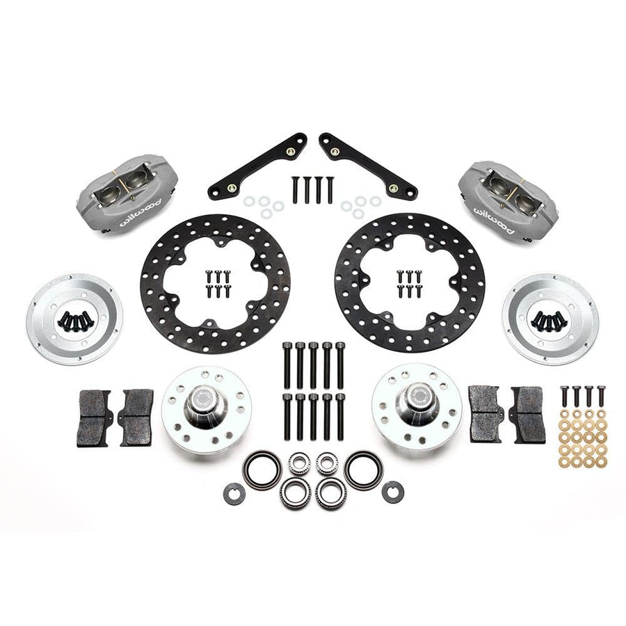 Drilled Rotor FDL Front Drag Kit