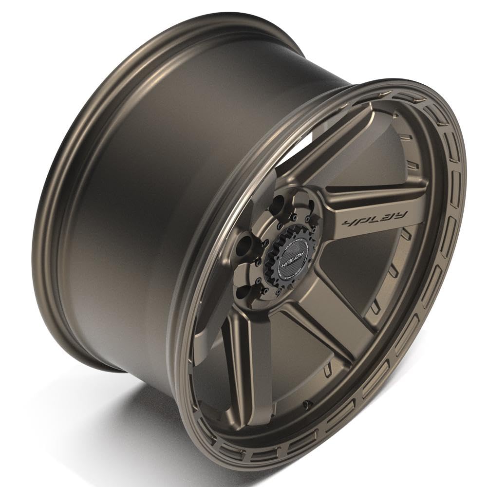 4PLAY Wheels 20 Inch Rim 4P63 Fits 6x135 & 6x139.7 20x10 Satin Bronze (1)