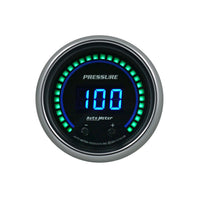 Gauge AutoMeter 6752-CB, Pressure, 2 1/16", Two Channel, Selectable, Cobalt Elite Digital