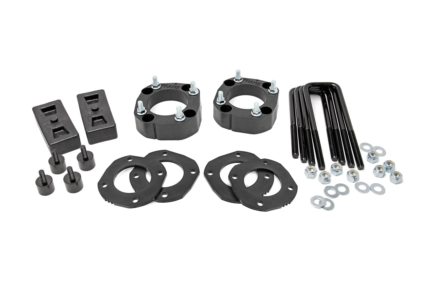 3" Rough Country Leveling Lift Kit for 2007-2021 Toyota Tundra 2WD - 87001